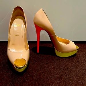 Almost new pair of Christian Loubiton